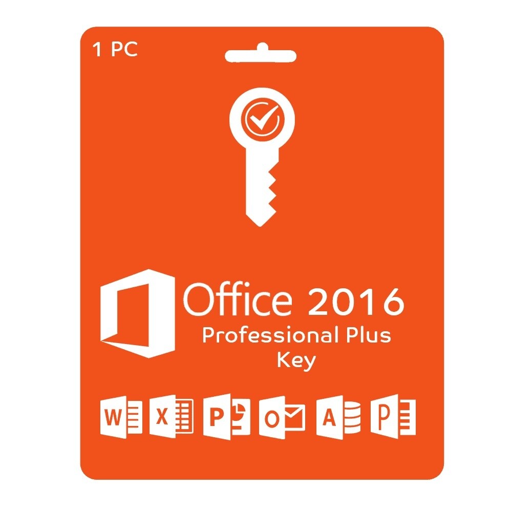 ‎Microsoft Office 2016 Pro Plus – Lifetime License Key – 5PC